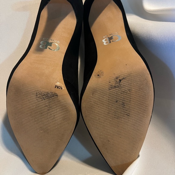 Gianni Bini Black Suede Heels - Picture 6 of 8